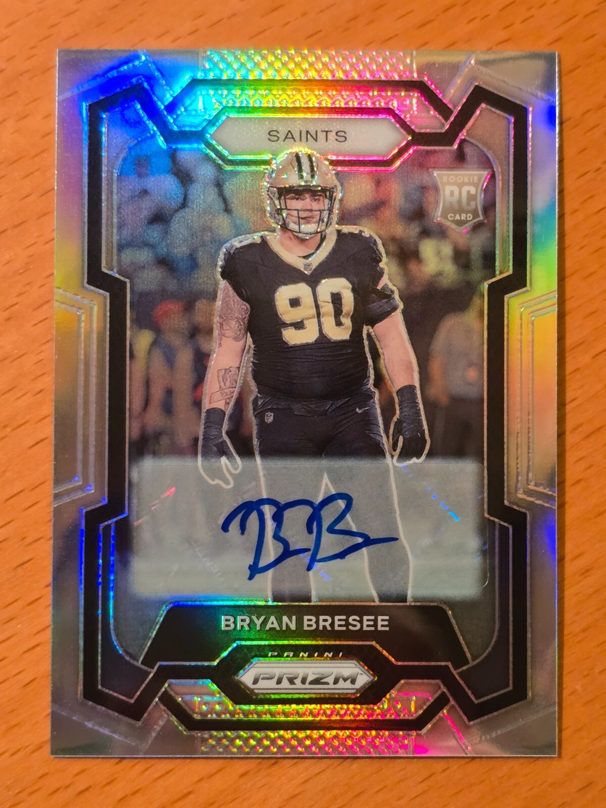 2023 Prizm Autographs Silver #372 Bryan Bresee Clemson Saints Rookie