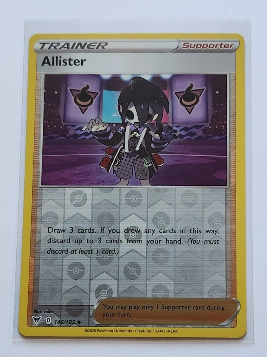 allister pokemon card value Amazon.com: Pokemon Trainer Set - Allister 146/185 - Sun Moon Vivid Voltage main image 1