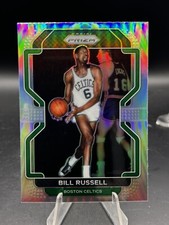 2021-22 Panini Prizm - Silver Prizm #254 Bill Russell Boston Celtics