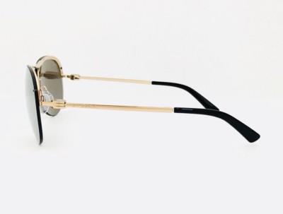 New Bvlgari Sunglasses 6081 376/5A Rose Gold 61•14•135 With Case