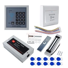 RFID Door Entry Security Access Control System Kit Set Magnetic Electronic Lock