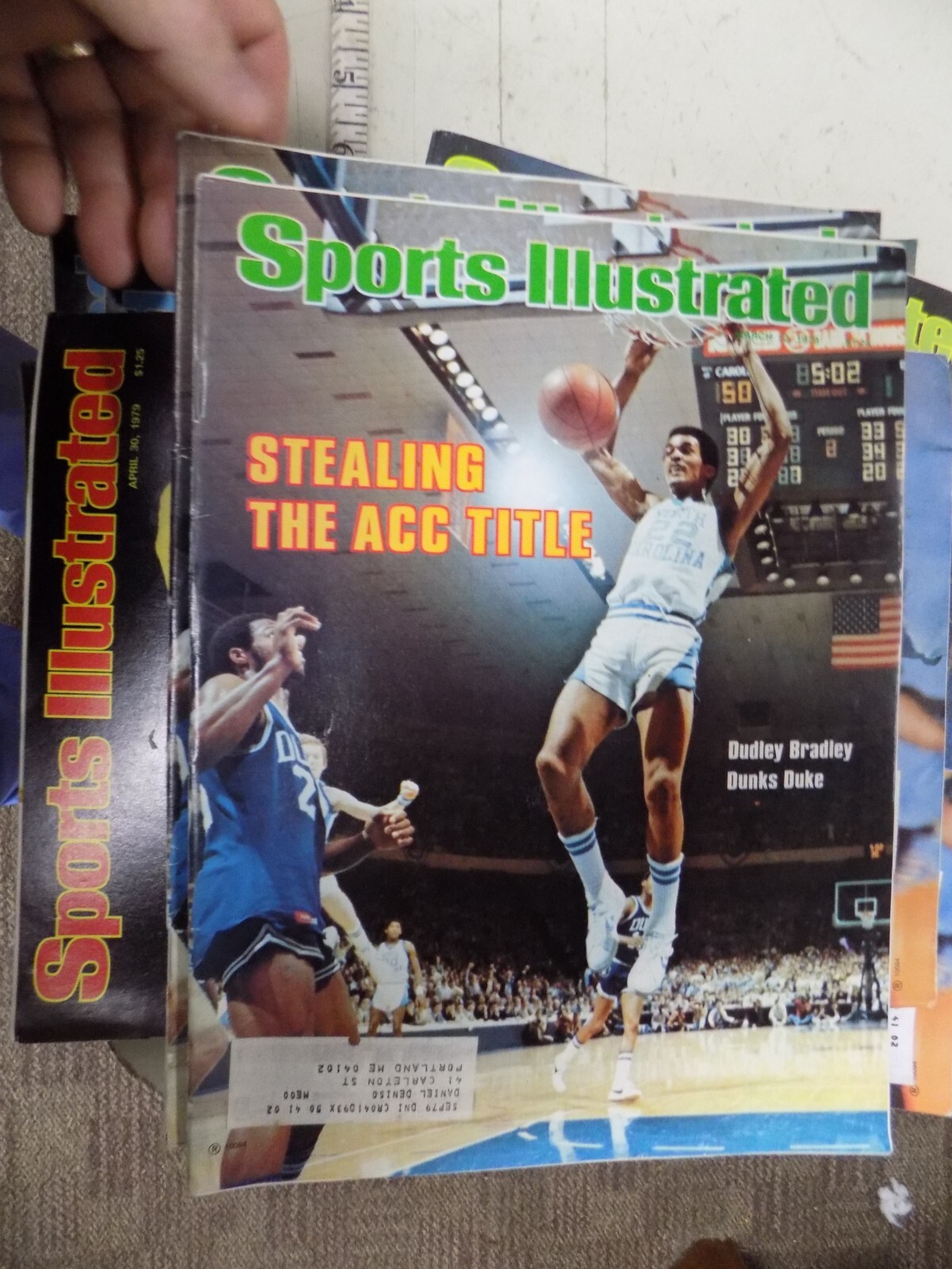 Vintage back issue Sports Illustrated March 12 1979 Duke Dudley Bradley