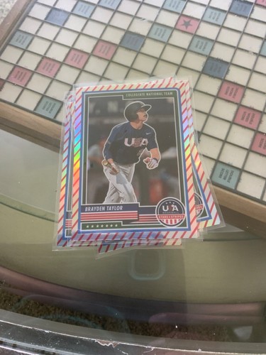 2023 PANINI USA STARS AND STRIPES BASEBALL CARDS, STRIPES PARALLELS MLB - Picture 16 of 27