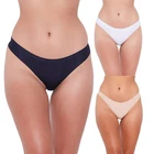Ladies Bikini Briefs 5 Pack No Vpl No Panty Lines Underwear Stretch Size 8-18
