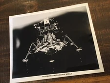 ORIGINAL VINTAGE GRUMMAN NASA APOLLO LUNAR MODULE PHOTO