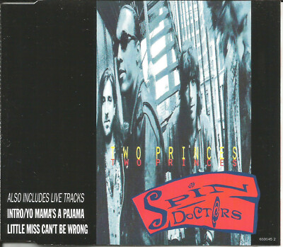 SPIN DOCTORS Two Princes 3TRX 2 RARE LIVE TRX CD single SEALED USA seller 1992