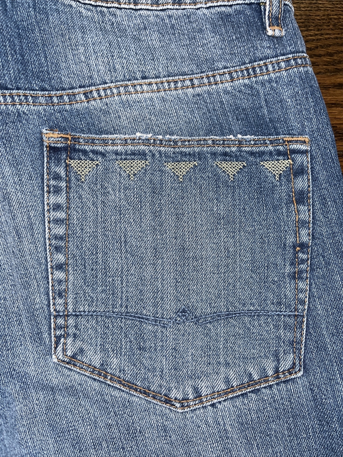 ASOS Womens Denim Jeans 31 X 29 Emboidery Destressed New - View 12