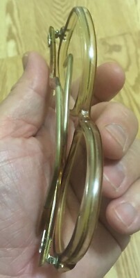 RARE Chateau Cannes France Eyeglasses Metal Plastic Brown tortoise shell Frame cb69112d68f544b7999fb0247f4bf5  main image 4