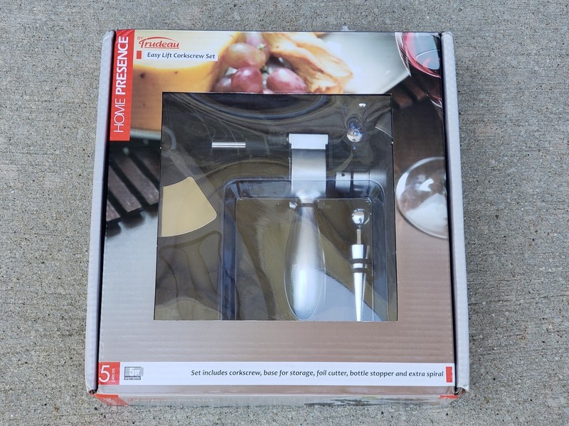 Trudeau Trulever Corkscrew Set - Highly rated Buy It For Life recommendation