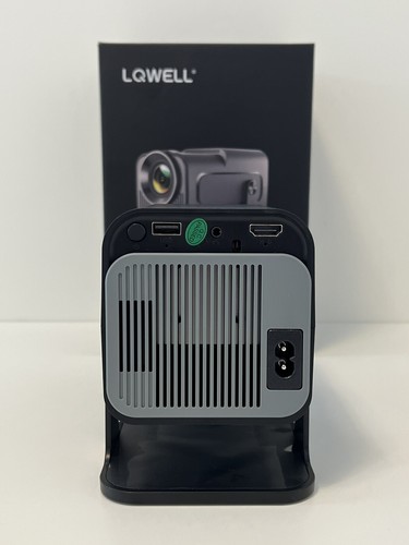 LQWELL HY320-A Projecteur, Mini Projecteur Home Cinéma Natif 1080P 4K - Photo 7/8