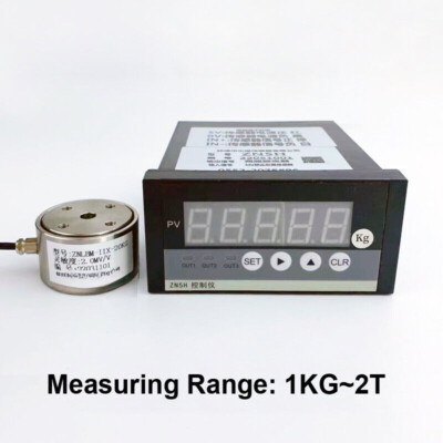 1KG~2T High Accuracy Load Cell Tension Pressure Weighing Sensor+Controller Meter