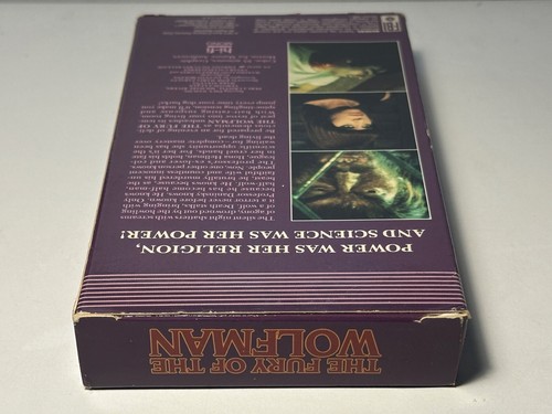 FURY OF THE WOLFMAN 1970 Paul Naschy Euro Horror Thriller CHARTER ENT VHS Tested - Picture 13 of 19