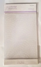 spellbinders embossing folder of the month Jan 2022