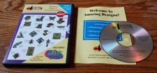 Amazing Designs Embroidery Solutions: Stained Glass 1 PC CD-ROM ADP-19P