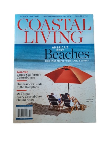 COASTAL LIVING MAGAZINE 2023 ~ AMERICA'S BEST BEACHES ~ THE SUMMER ISSUE ~ TRIPS
