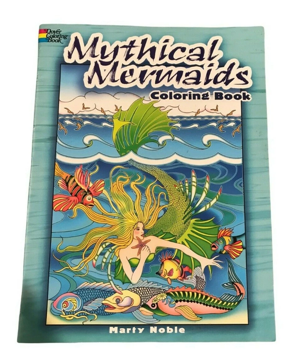 Mythical mermaids coloring book deals