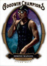 2020 Upper Deck Goodwin Champions #17 Simone Manuel