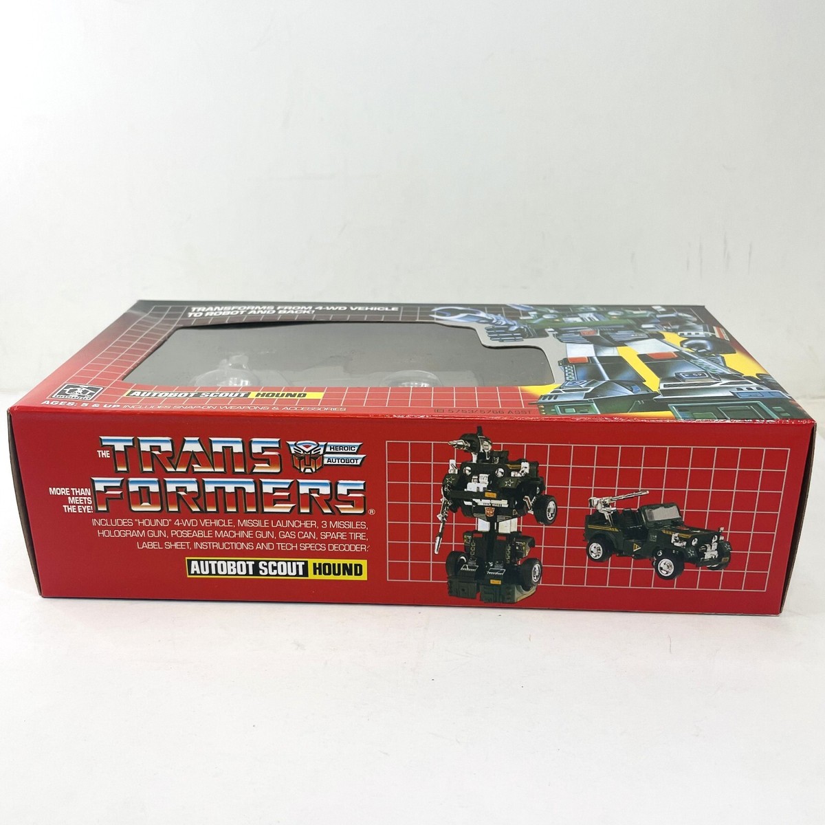 Transformers G1 Hound Autobot Scout Jeep Action Figure