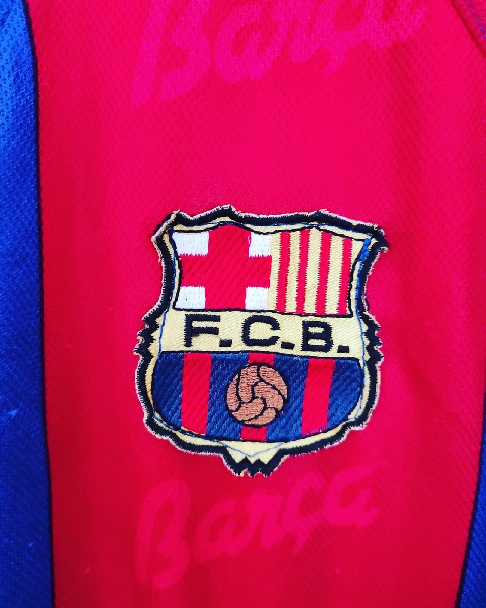 FC BARCELONA 1996-1997 Giovanni 10 camiseta shirt trikot maillot
