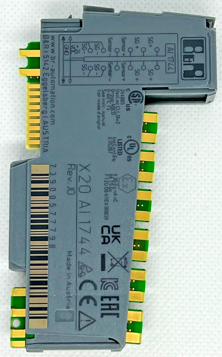 Bu0026R X20 AI 1744 Strain Gauge Module X20AI1744 - Brand New In Box | eBay