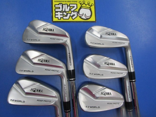 Golf Iron Set Honma Tour World TW-MB ROSE PROTO Dynamic Gold S200 