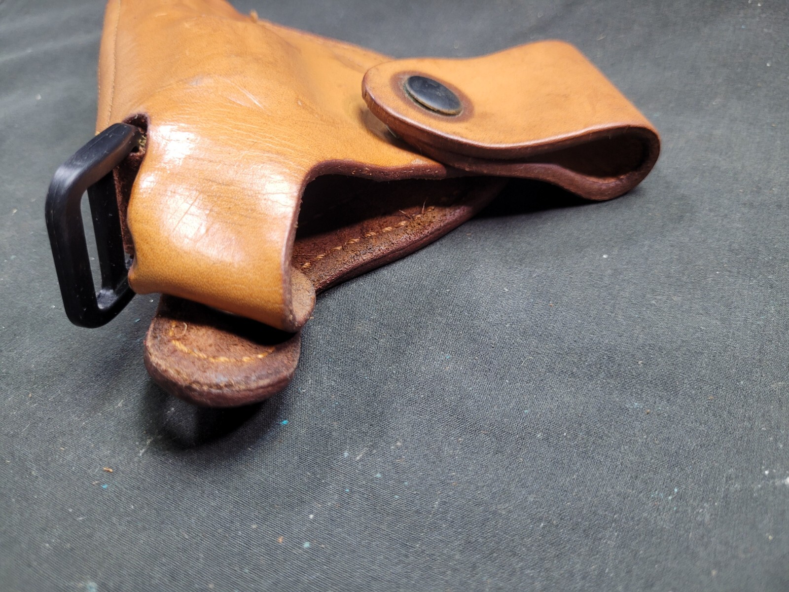 COBRA GUNSKIN SHOULDER & OWB RH LEATHER HOLSTER FITS J Frame Snub