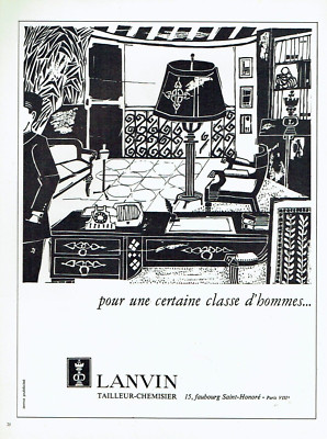 Advertising 0423 1966 Lanvin Shop Tailor- Blouse 2*