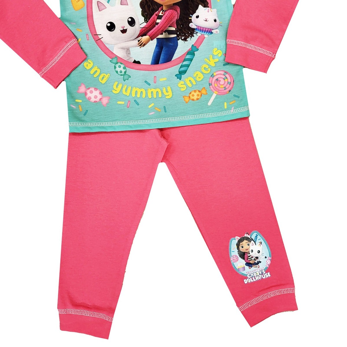 DreamWorks Sweatshirt Fille Gabby's Dollhouse Rose 8-9 Ans