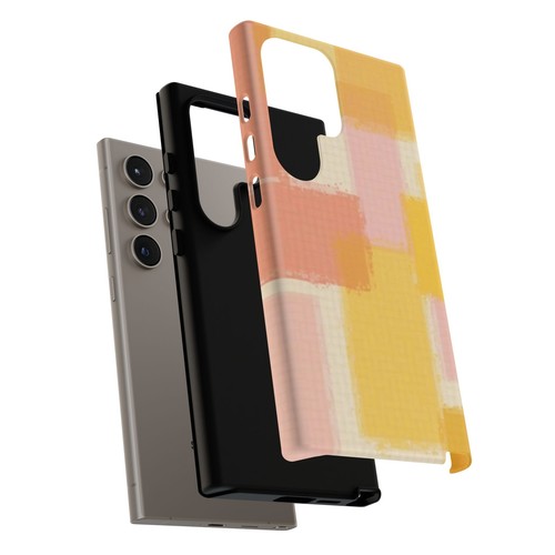 Abstract Checker Tough Case, Pink and Yellow Phone Cover, Protective Phone Case, - 第 199/199 張圖片