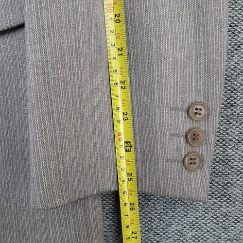 Jaeger Mens Jacket Size 41 Adult Blazer Regular Pure New Wool Made in Italy - Picture 9 of 14