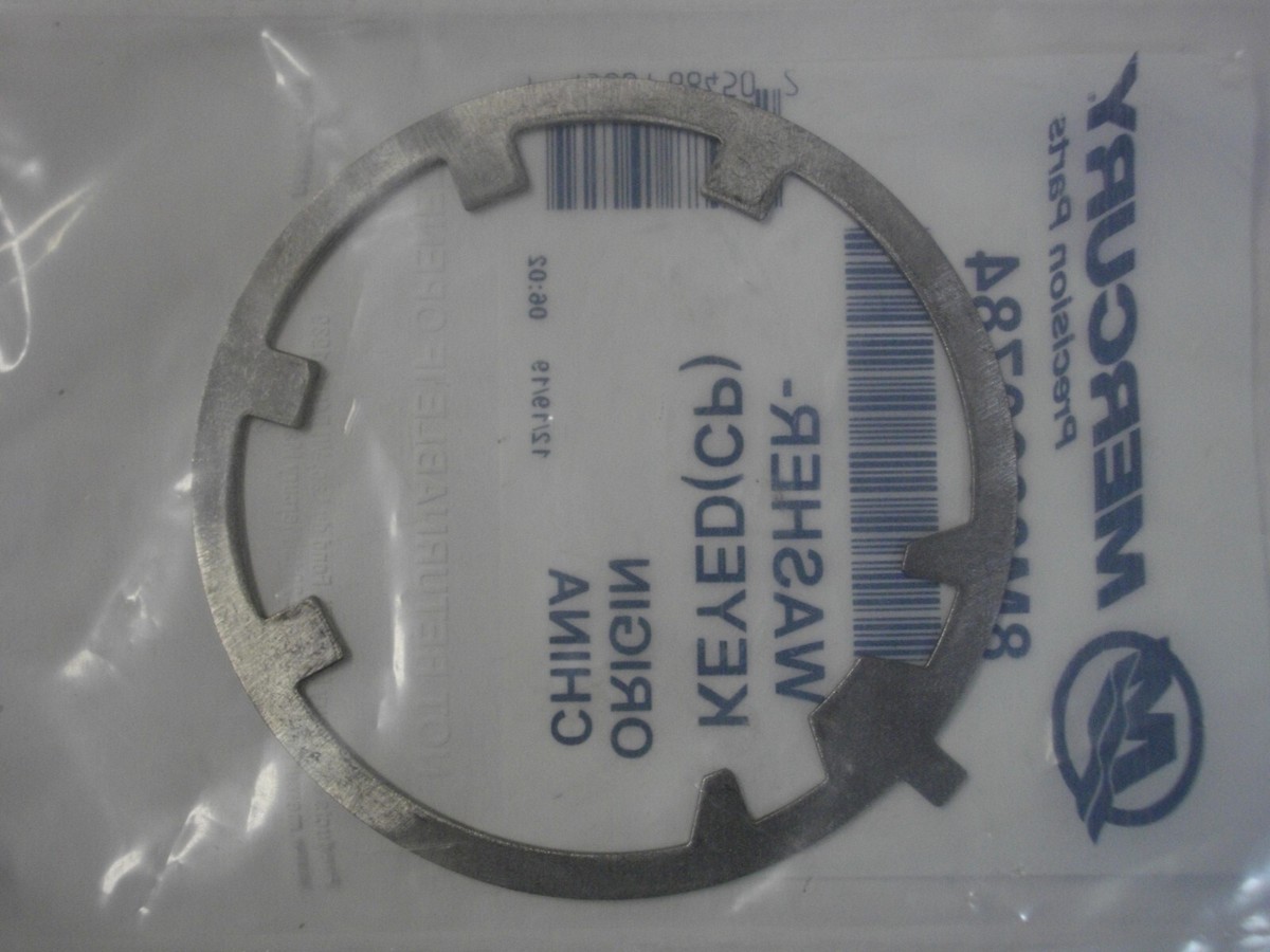Mercury Marine Mariner Outboard 8M0030784 keyed washer (CP
