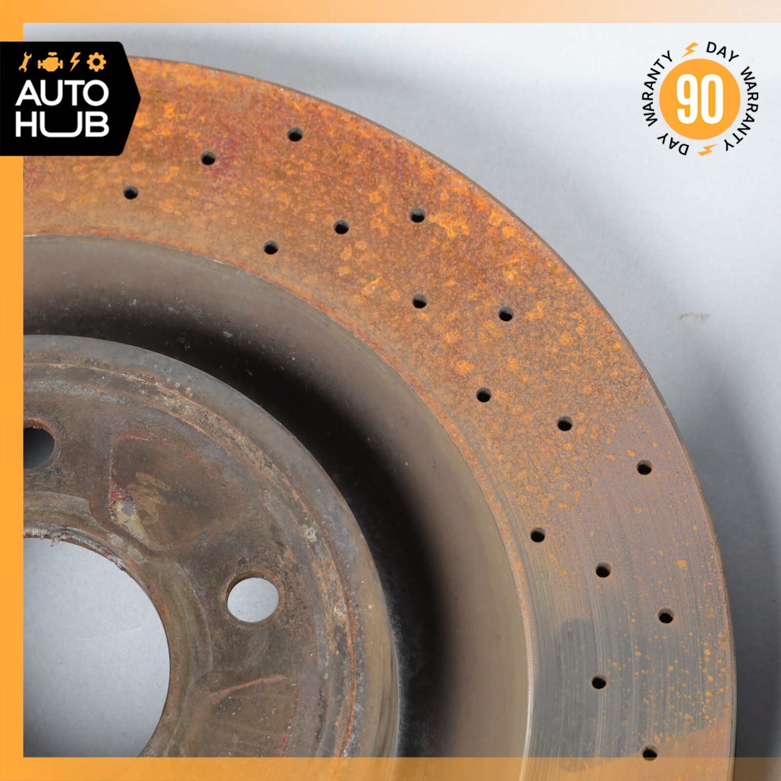 00-04 Aston Martin DB7 Front Brake Rotors Disc Left & Right Set OEM 20k