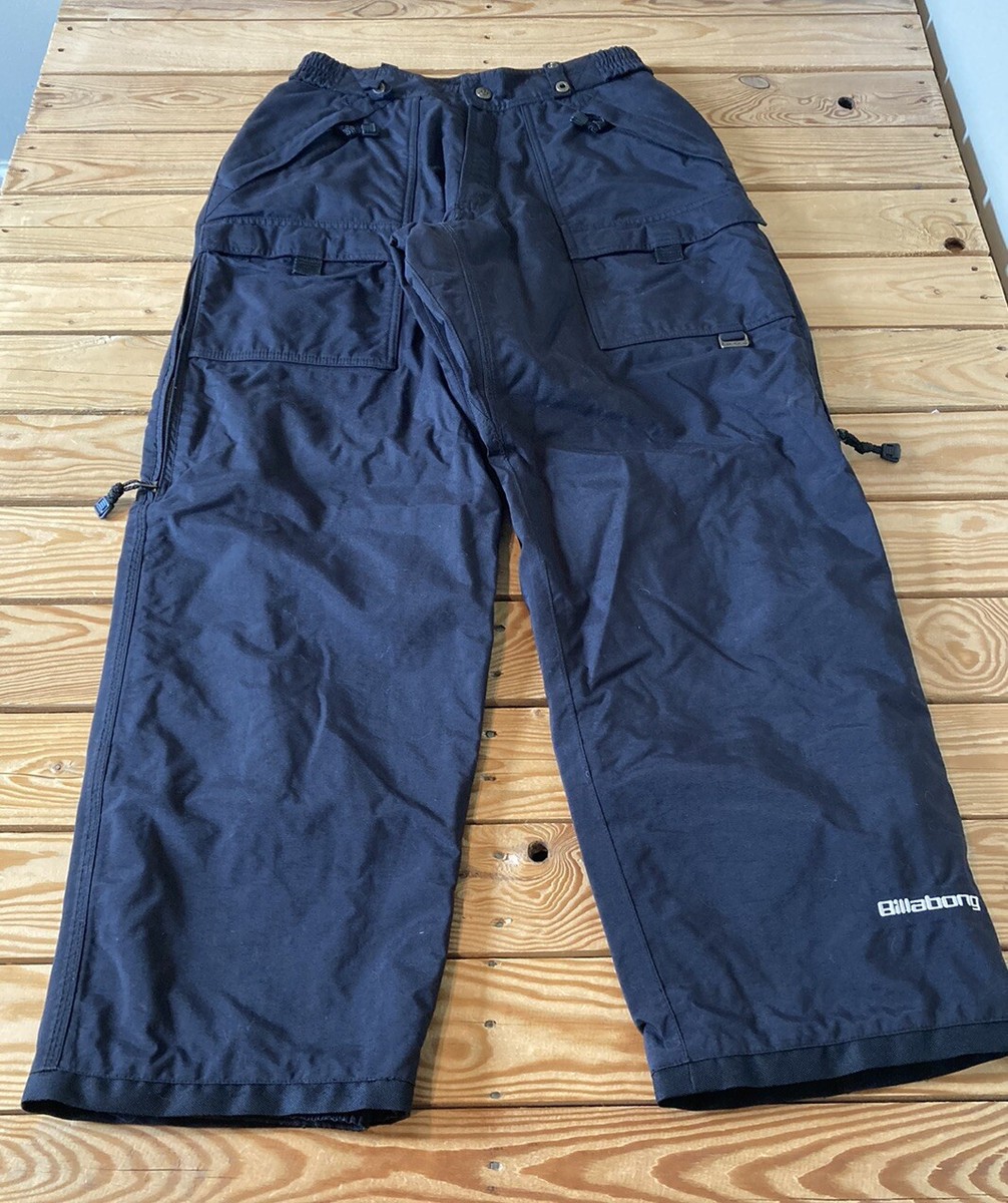 Billabong Men’s Winter Waterproof snow pants size L Black S11