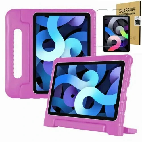 For iPad 10th 9/8/7th 6/5th Gen 10.9 10.2 Shockproof Kids CASE+Screen Protector - Picture 11 of 18