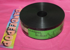 Vintage Movie Theater 35mm Film Trailer U.S. Marshals Green Band Number 1 Flat