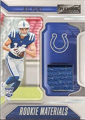 2022 Panini Playbook ALEC PIERCE (RC) Colts Game Used Patch | eBay