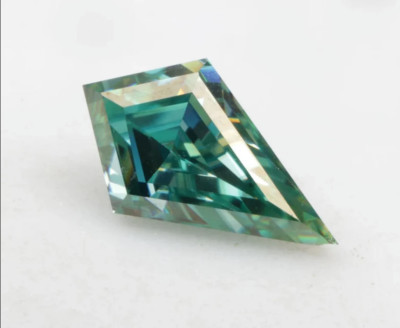 6-7 Ct. Loose Kite Cut Blue Diamond For Jewelry Making -Certified