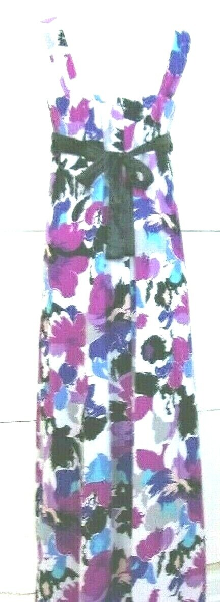 Nichole Miller Maxi Formal Dress Womens Size 4 Mu… - image 2