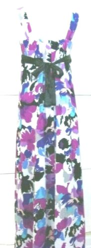 Maxi Vestido Formal Nichole Miller Mujer Talla 4 Forro Multicolor EN STOCK - Imagen 2 de 8