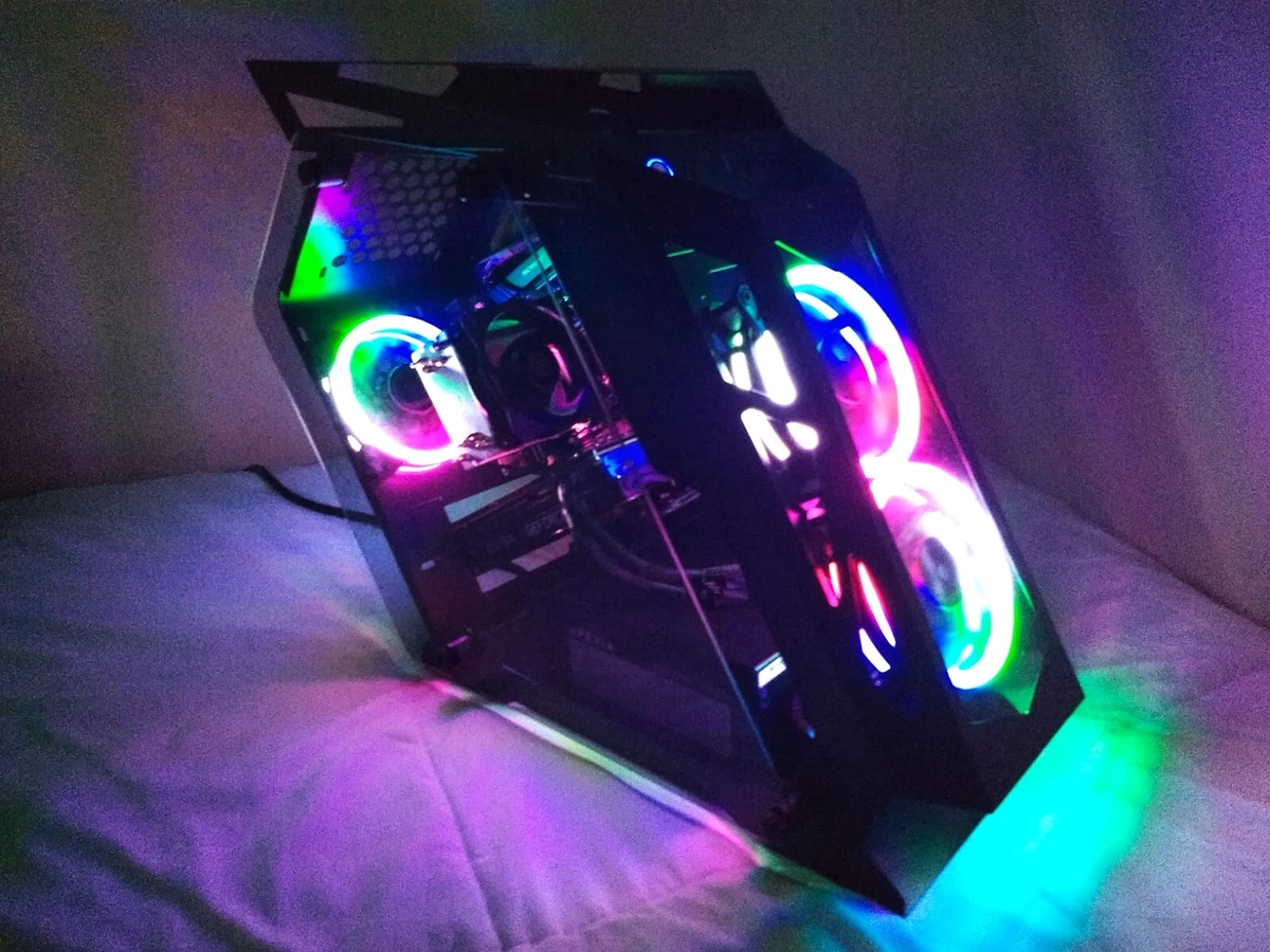 i5 Quad Gaming Computer Desktop PC 512GB SSD 16GB RAM RX 560 Apex Fortnite