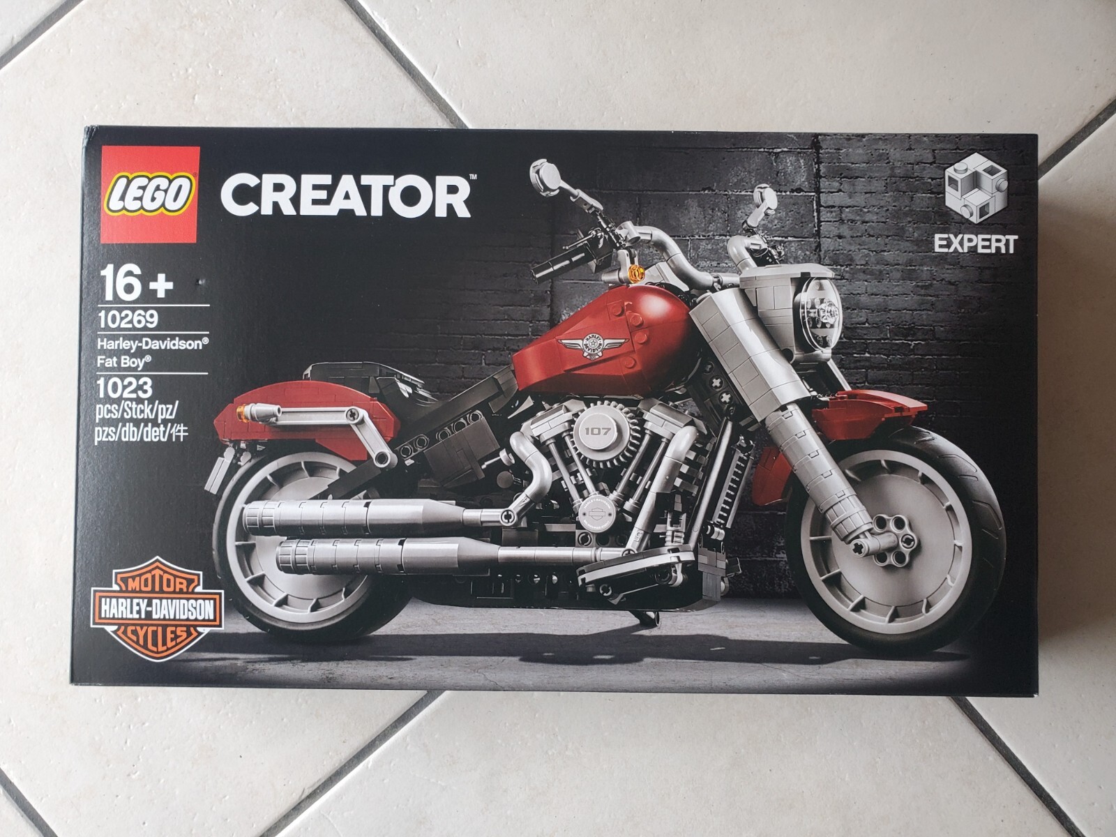 Lego Creator 10269 Harley-Davidson Fat Boy maquette exclusive adulte boîte scellée