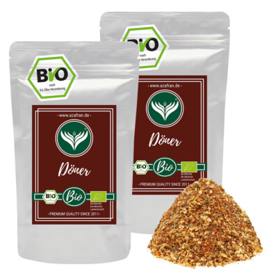 BIO Döner Gewürzzubereitung für Döner & Kebap 500g