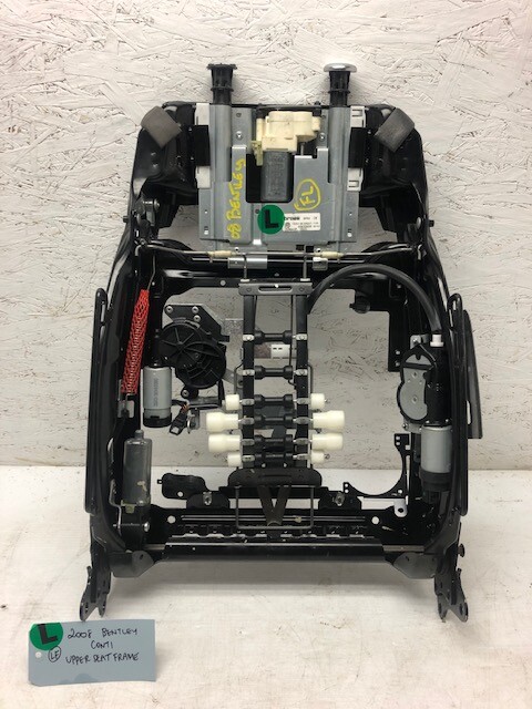 06 07 08 Bentley Continental Flying Spur LEFT SEAT BACK MOTORS LUMBAR ETC