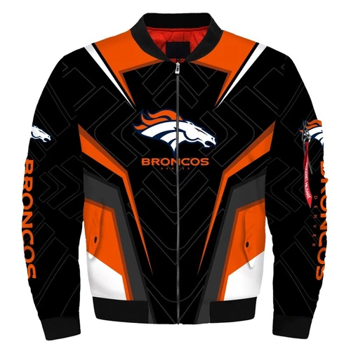 Denver Broncos Men's Flight Bomber Jacket