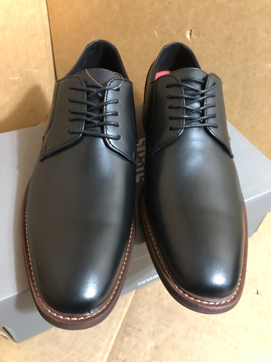 STACY ADAMS Mens 9M Marlton Plain Toe Oxford Black Style  display picture 1