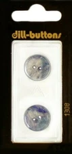 Dill Buttons ~ (1308) - 5/8" - 2 ct