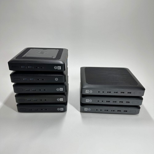 Lot of 5 HP T520 & 3 HP T620 Flexible Thin Client PC 4GB RAM NO SDD
