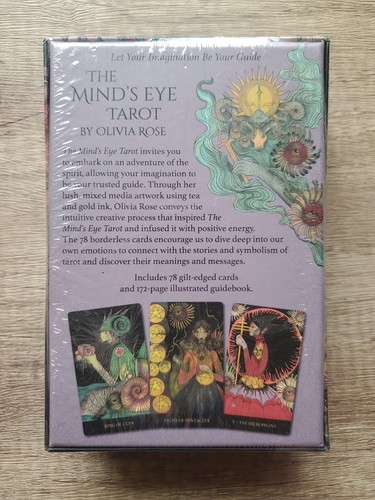 The Mind's Eye Tarot by Olivia Rose - 78-Card Deck and 172-Page Illustrated Book - Picture 2 of 4