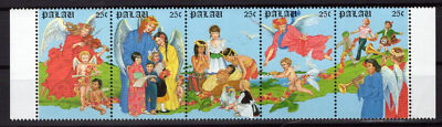 Palau 202a MNH Christmas Angels Music Instruments ZAYIX