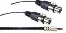 PRO Series 3.5mm to Dual XLR Female